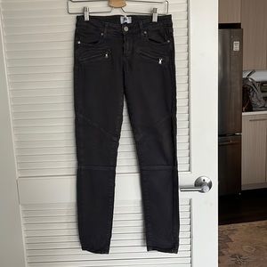 Paige Moto grey jeans